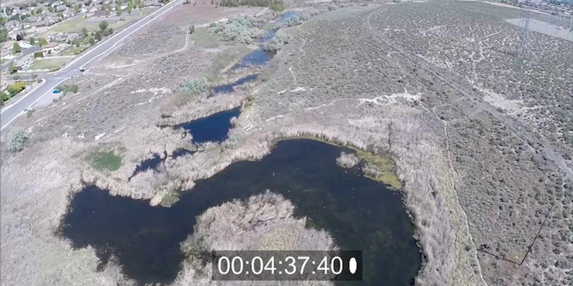 Amon Creek Natural Preserve Aerial Image